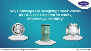Key Challenges in Designing Check Valves for the Oil and Gas Industry